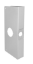 Show details for Don-Jo 4-S-CW Wrap Around Plate For Cylindrical Lock W/ 2-1/8" hole - Satin Stainless Steel 4 CW